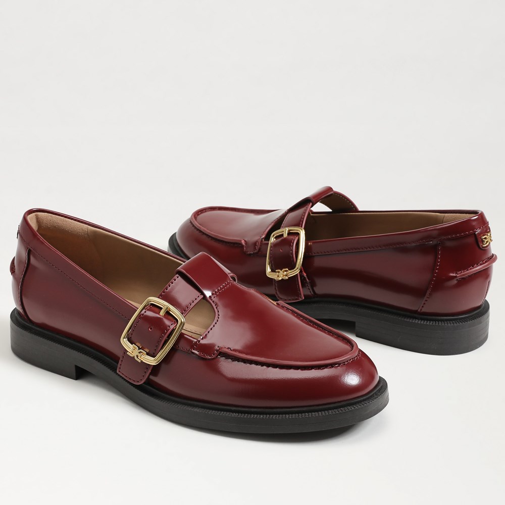 Elaina T-Strap Buckle Loafer - Detail