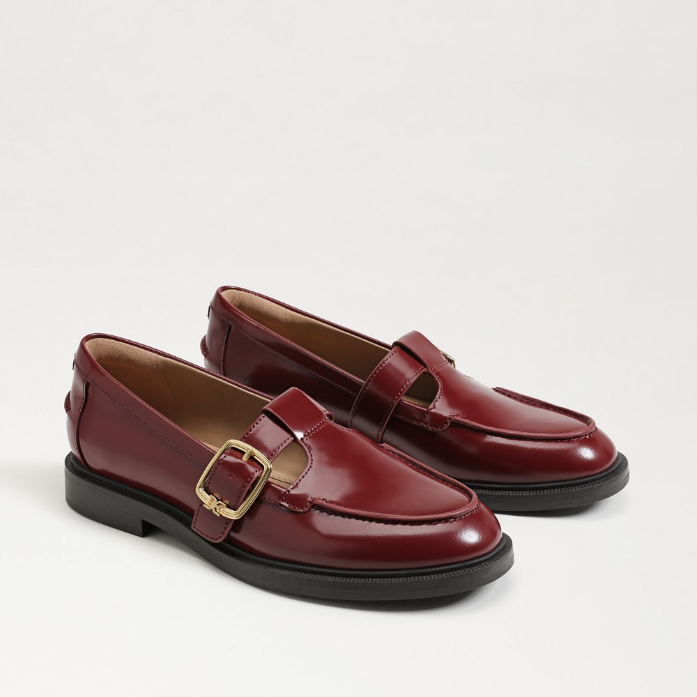 Elaina T-Strap Buckle Loafer - Pair