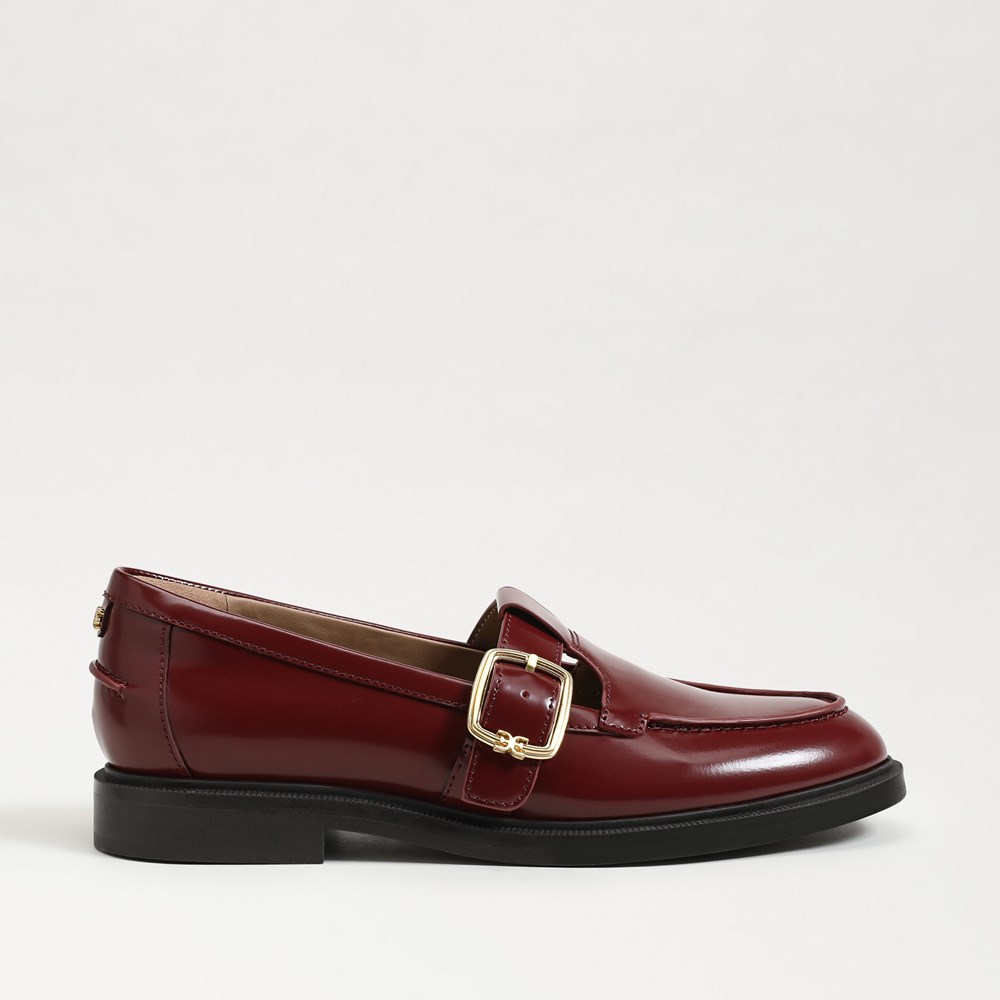 Elaina T-Strap Buckle Loafer - Right