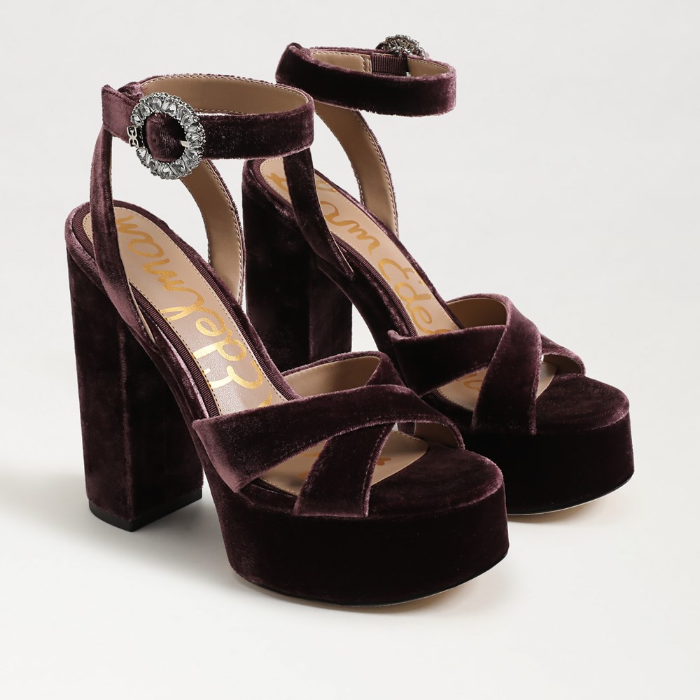 Parisian Plum velvet