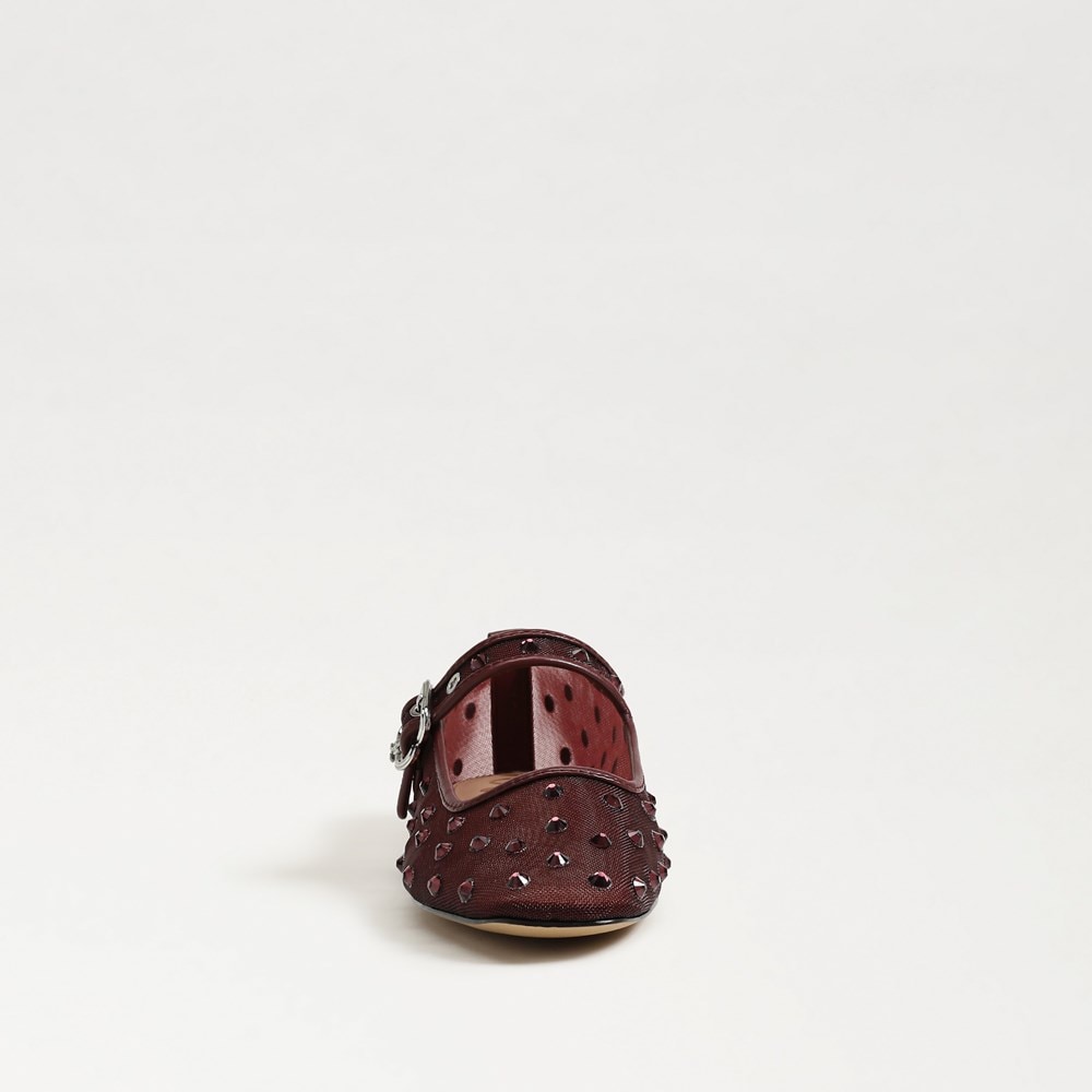 Sam Edelman Michaela Shine Mary Jane Flat | Women's Flats and Loafers