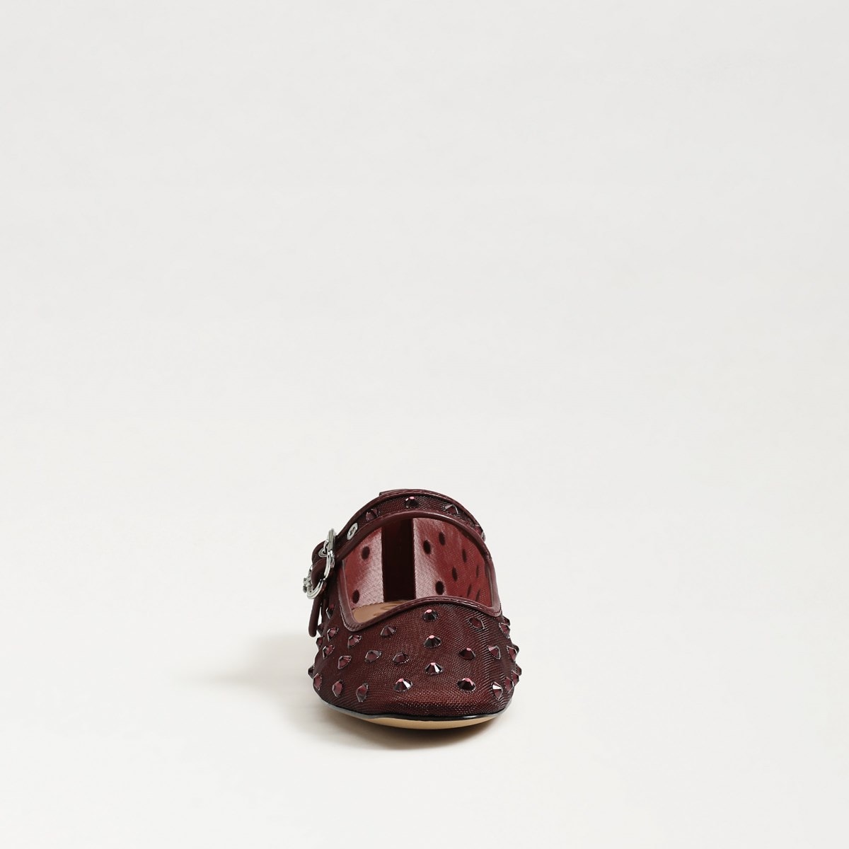 (取寄) サムエデルマン レディース  Sam Edelman women Michaelashne French Merlot Glitz Mesh Sam Edelman Michaela Shine Mary Jane Flat | Women's Flats and Loafers