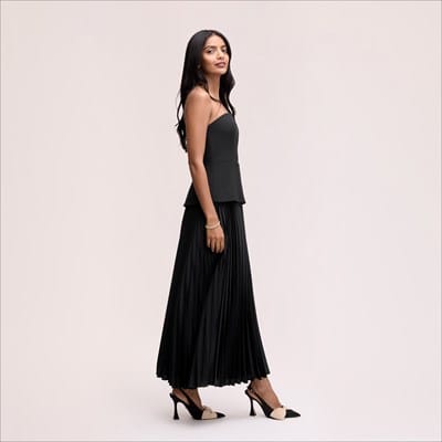 Sam Edelman Embroidered Strapless Mini Dress | Women's Dresses and Jumpsuits