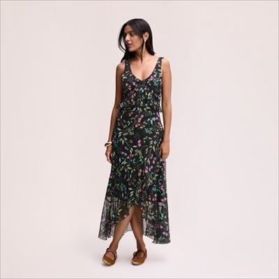 Sam Edelman Striped Wrap Maxi Dress | Women's Dresses and Jumpsuits