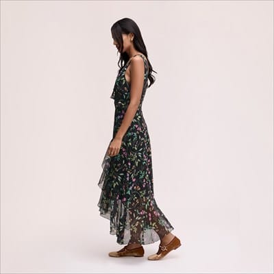 Sam Edelman Knit Floral Maxi Dress | Women's Dresses and Jumpsuits