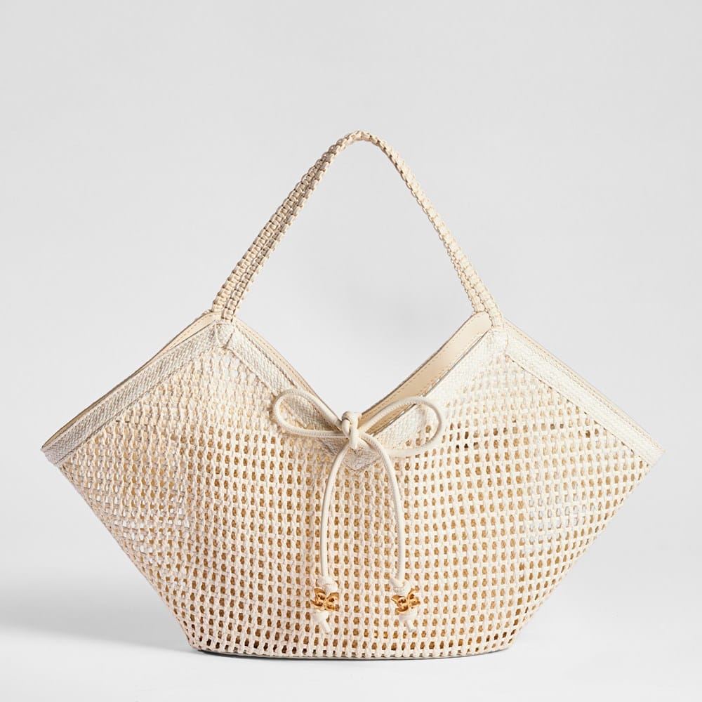 Marcie Tote Milky White