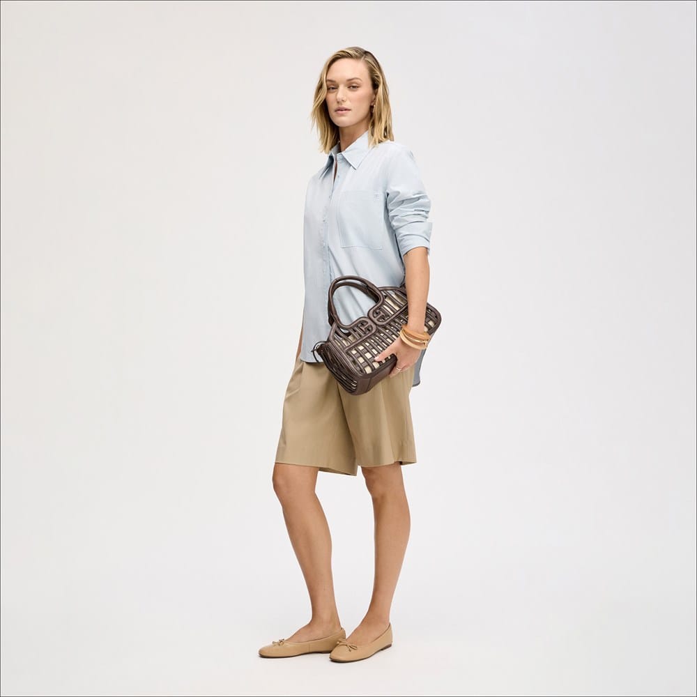 Sam Edelman Marlowe Basket (with canvas clutch insert) | Women's