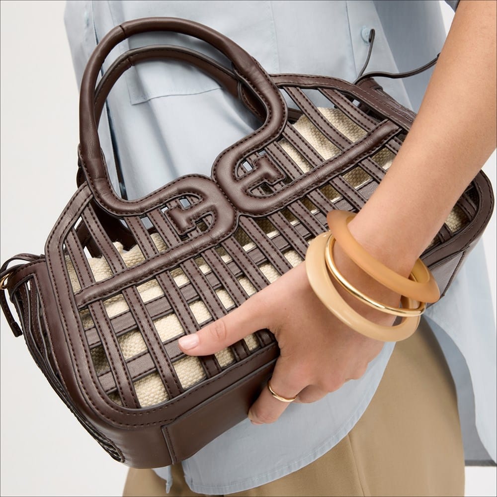 ローレンサイ Marlowe and Waking ED400 Sam Edelman Marlowe Basket (with canvas clutch insert) | Women's