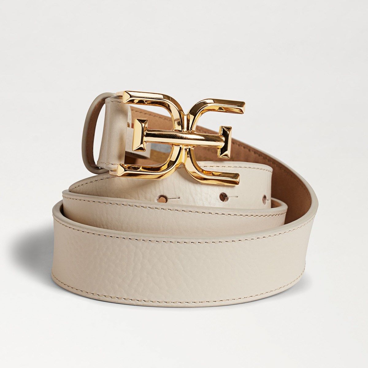 Chic Gold Women\'s Belt with Textured Finish Skinny Metallic Italian Leather Belt For Women | J.Crew main image 2