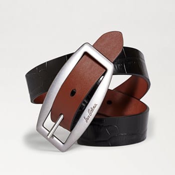 Sam Edelman 25mm Reversible Belt | Women display picture 1