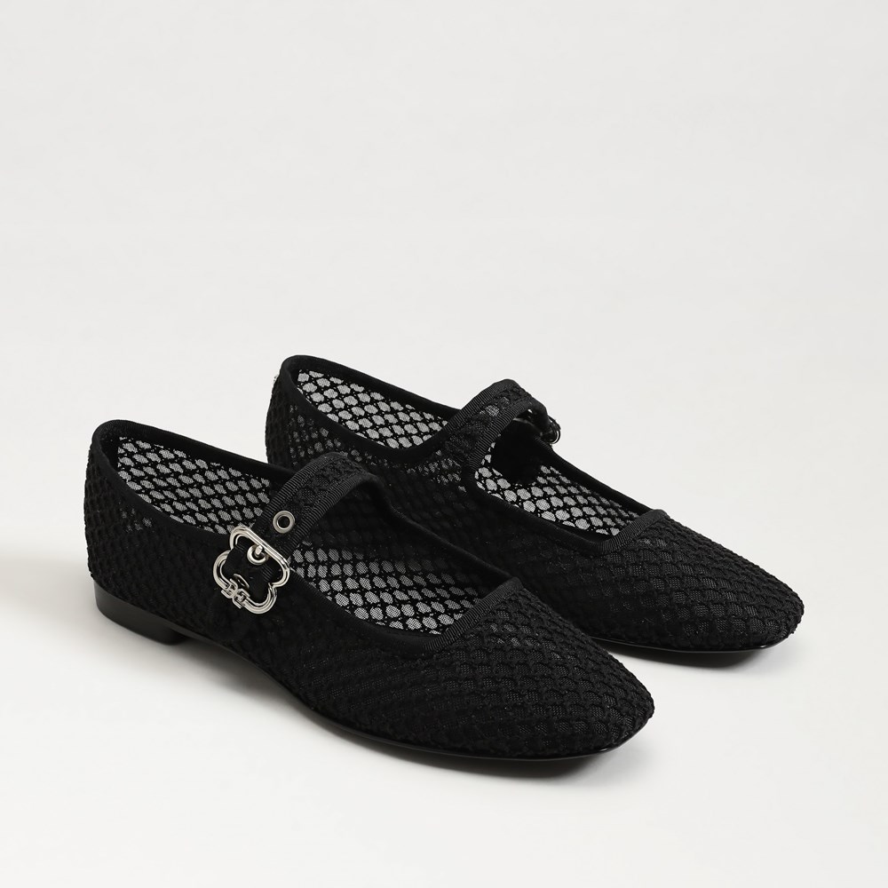 Michaela Mesh Mary Jane Flat