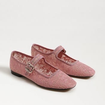 Michaela Mesh Mary Jane Flat