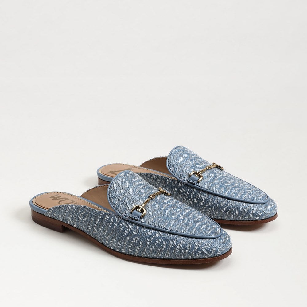 Linnie Bit Mule Azure