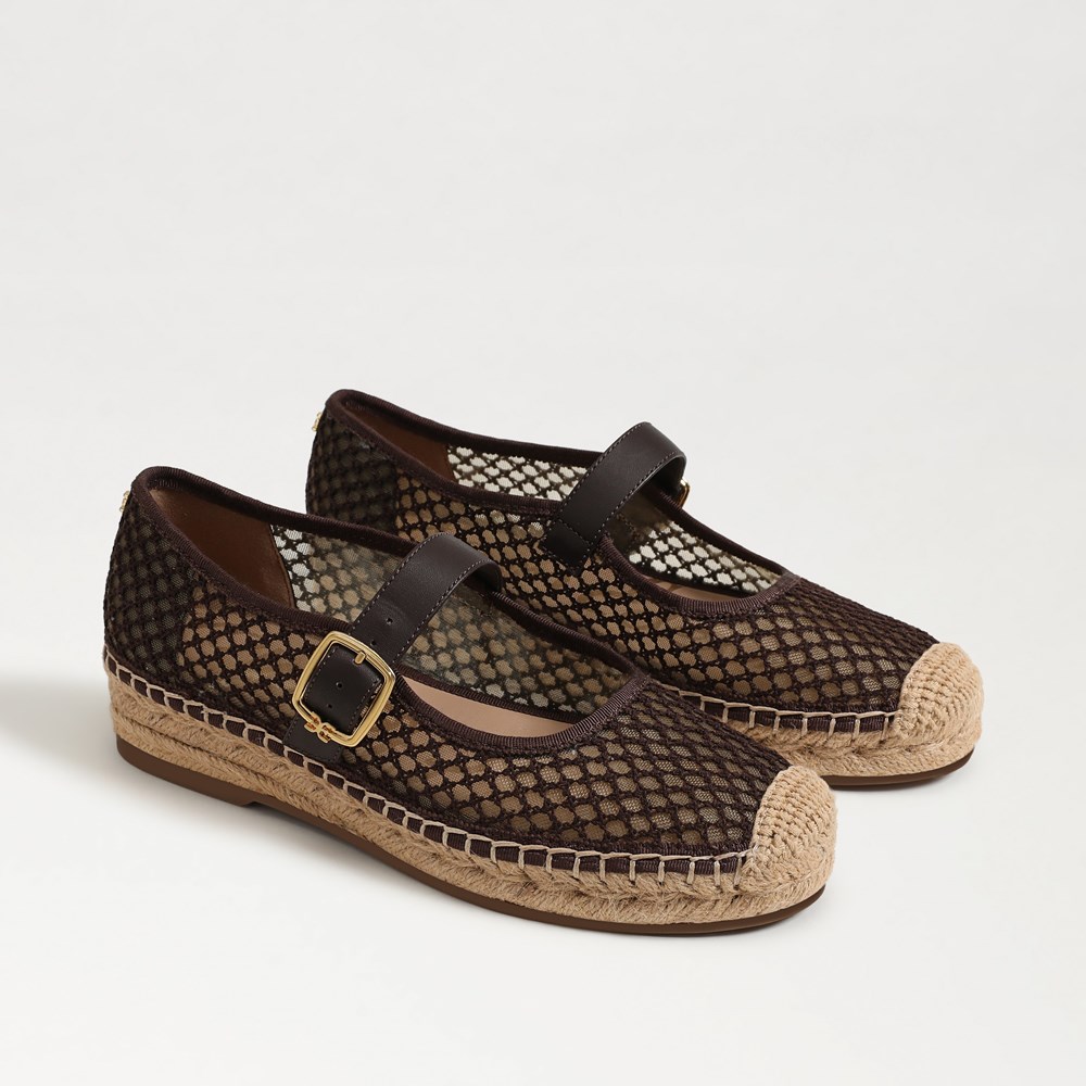 Mackie Mesh Espadrille Mary Jane Caf