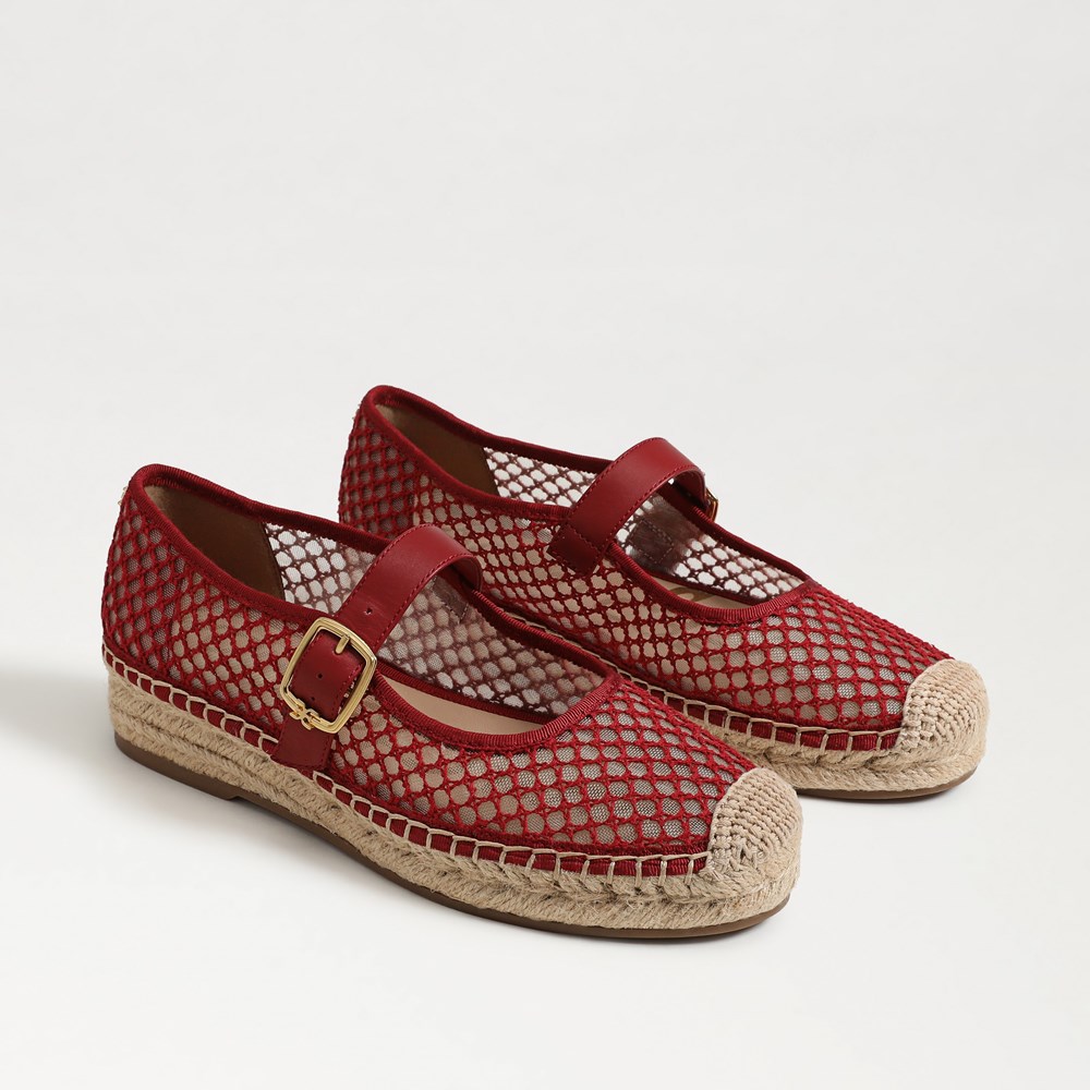 Mackie Mesh Espadrille Mary Jane Deep