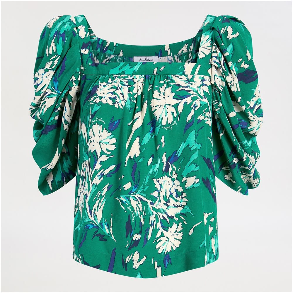 Sam Edelman Square Neck Short Sleeve Top | Women's Tops