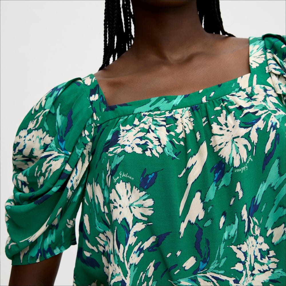 Sam Edelman Square Neck Short Sleeve Top | Women's Tops