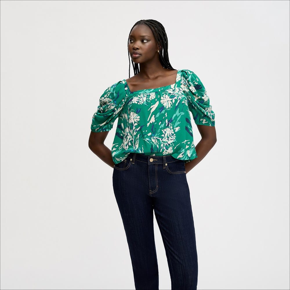 トップス OMMO SQUARE NECK KT TOP SQUARE NECK KT TOP（ニット/セーター）｜OMMO（オーエムエムオー）の