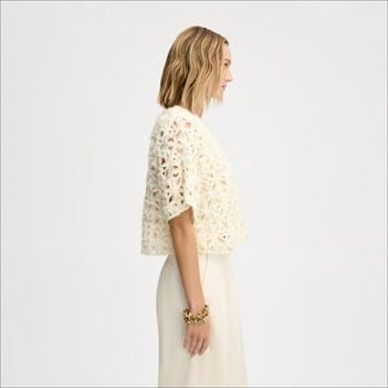Sam Edelman Soutache Short Sleeve Top | Women's Tops