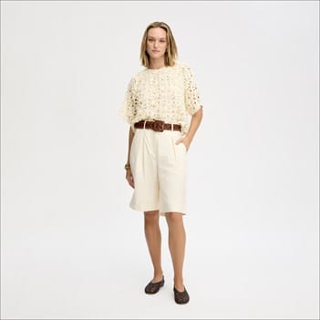 Sam Edelman Soutache Short Sleeve Top | Women's Tops