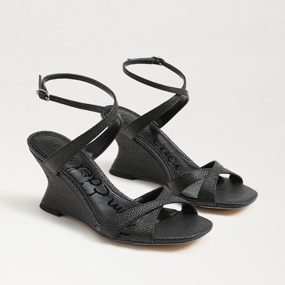 Davi Ankle Strap Wedge Sandal