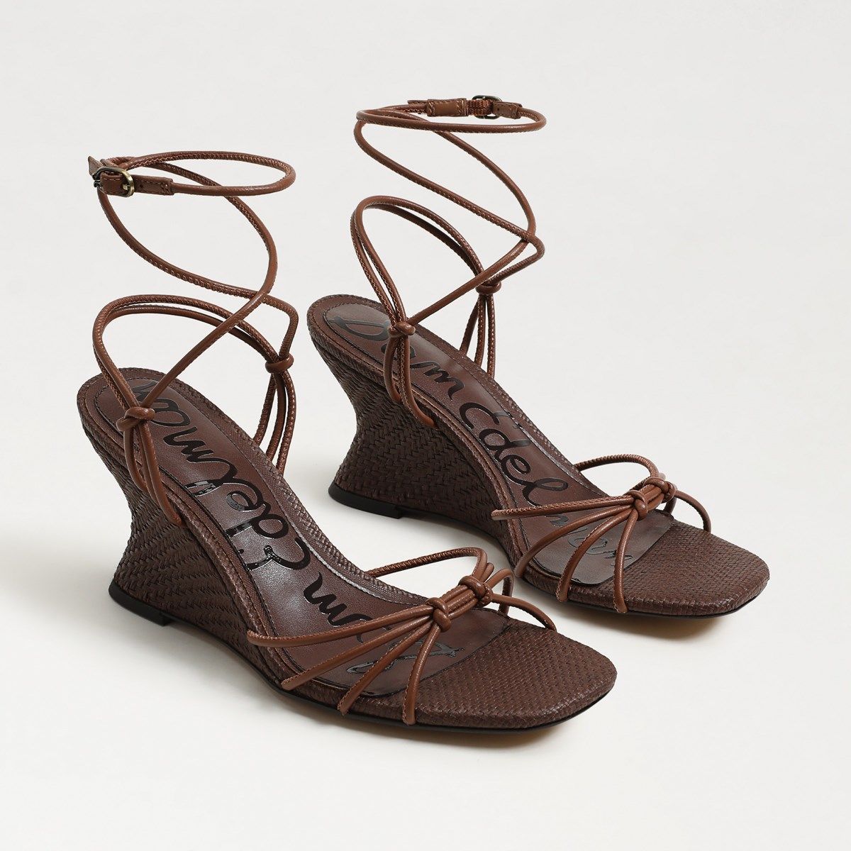 Sandales à Talons Sam Edelman Eve - Noir Suédé - Taille 5.5 - Neuves