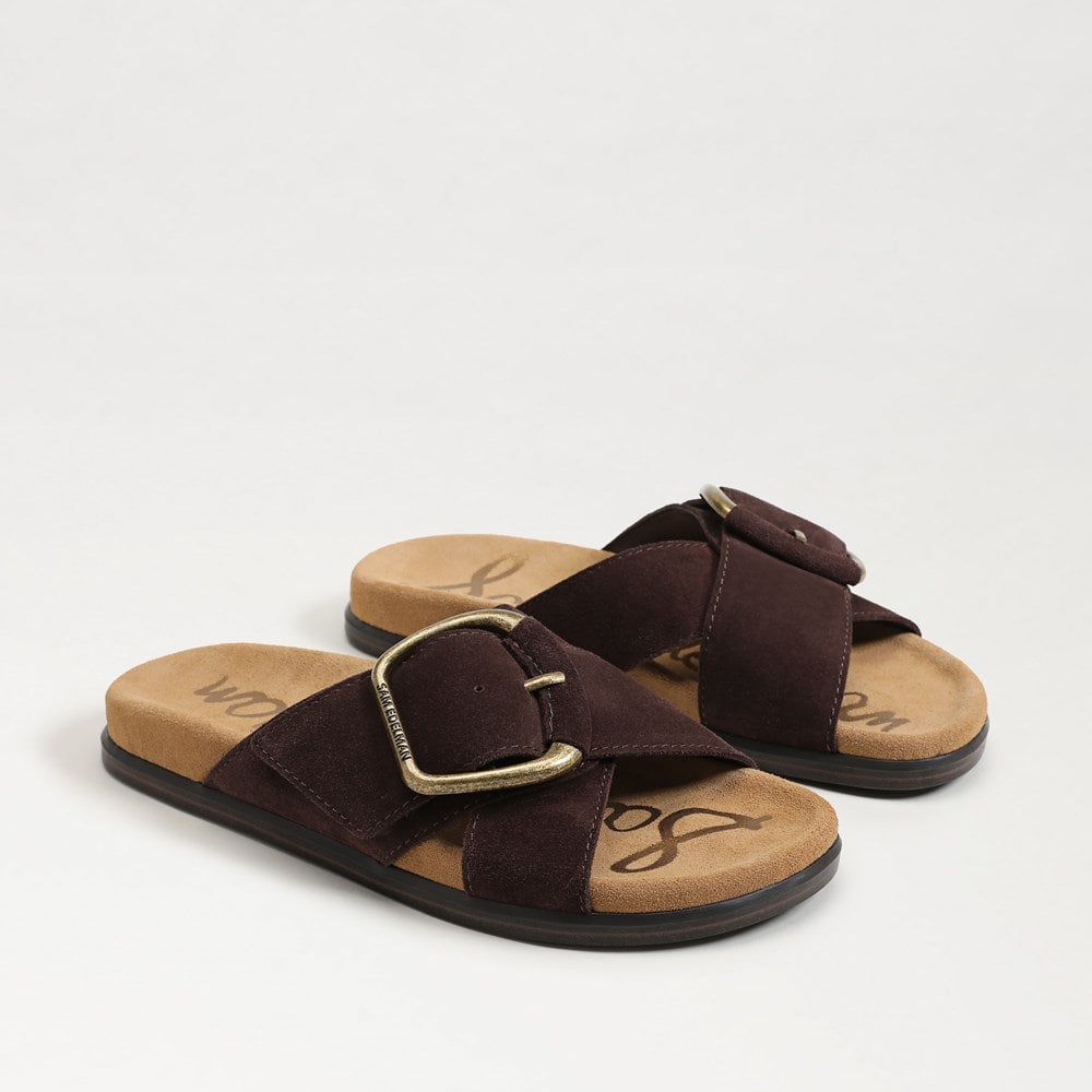 Darla Buckle Slide Sandal