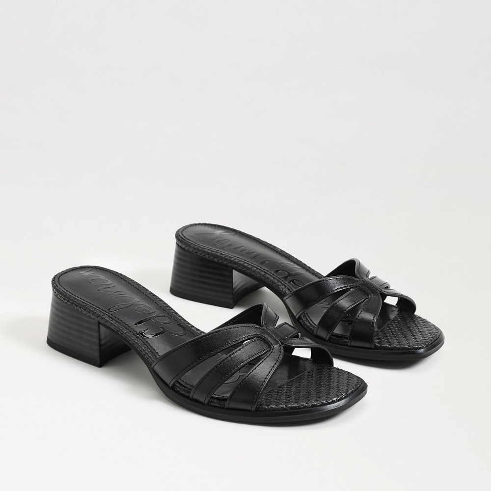 Farrin Block Heel Slide Sandal