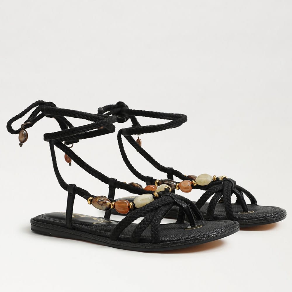 Sam Edelman Rori lace Up Flat Sandal | Women's Sandals