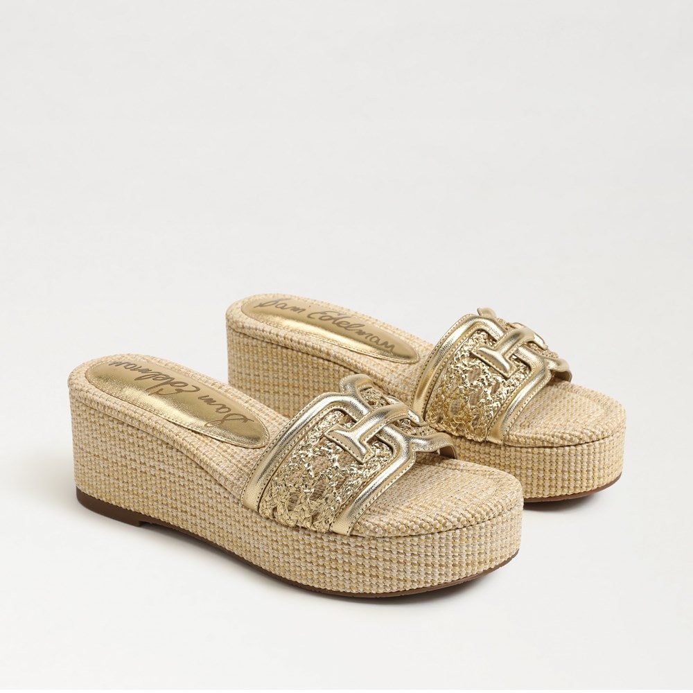 Pauleena Espadrille Sandal Amber