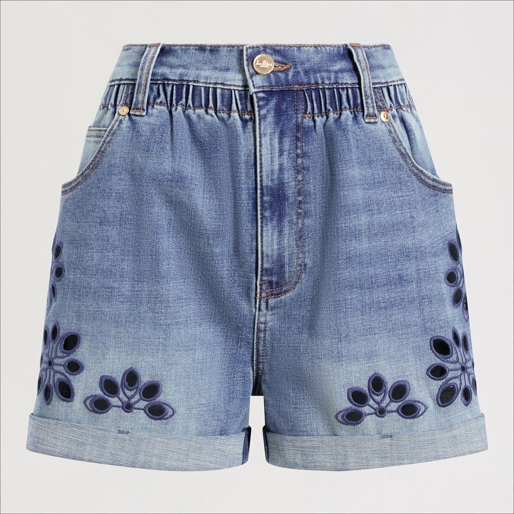 Sam Edelman Embroidered Paperbag Short | Women's Bottoms