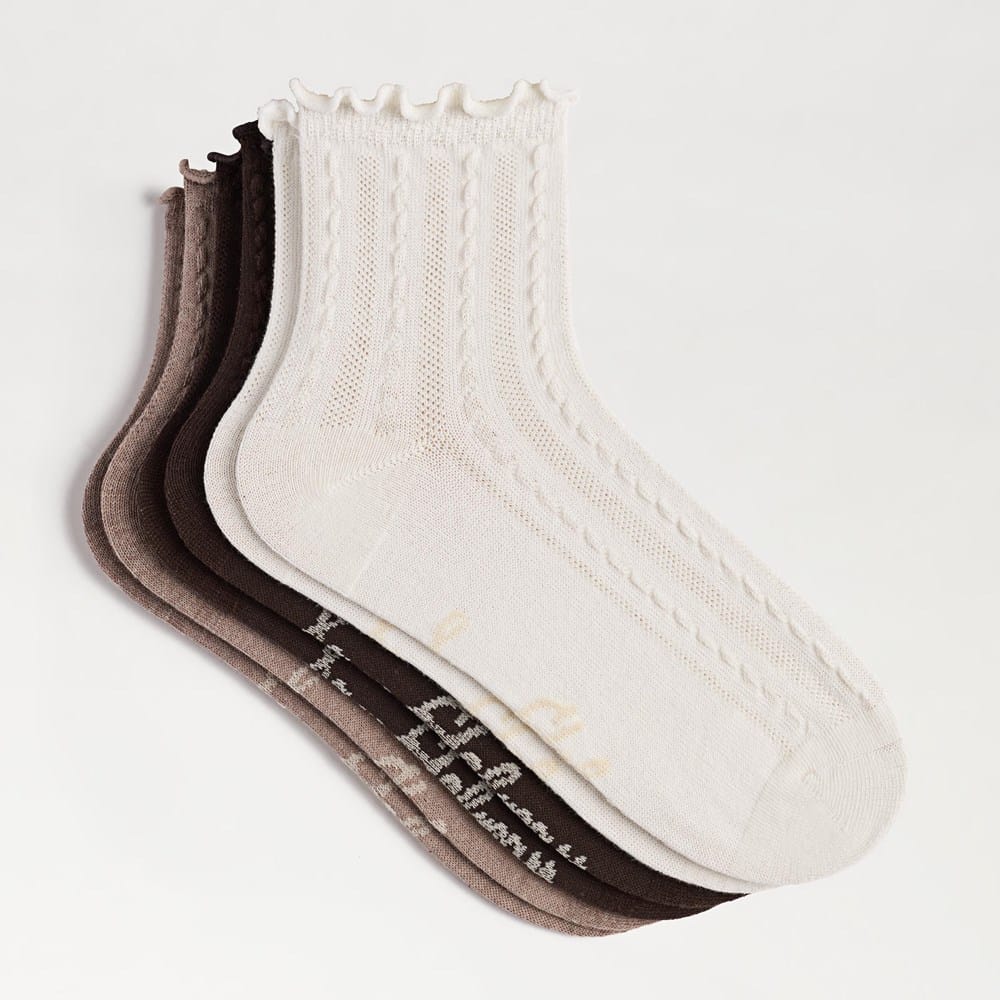 3 Pack Cotton Blend Pointelle