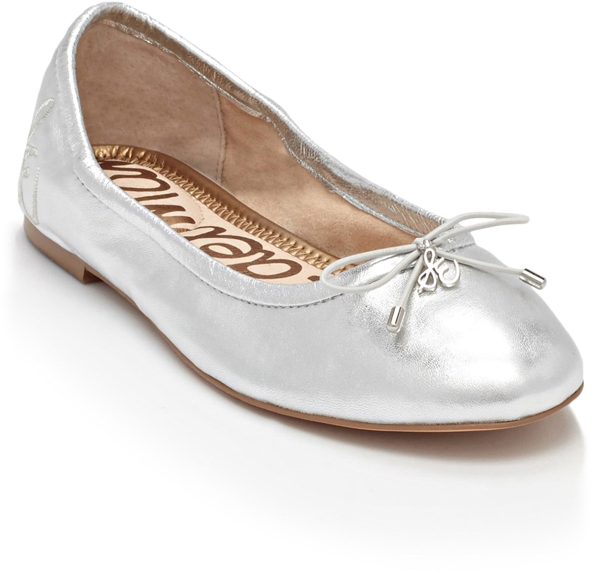sam edelman felicia flat silver