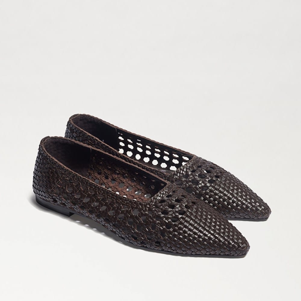 Deena Pointed Toe Ballet Flat Cafe