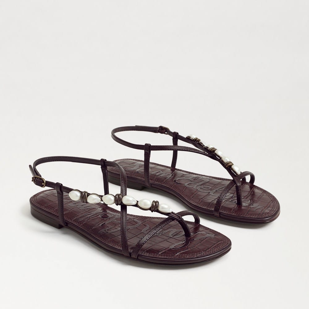 Calla Pearl Strappy Sandal
