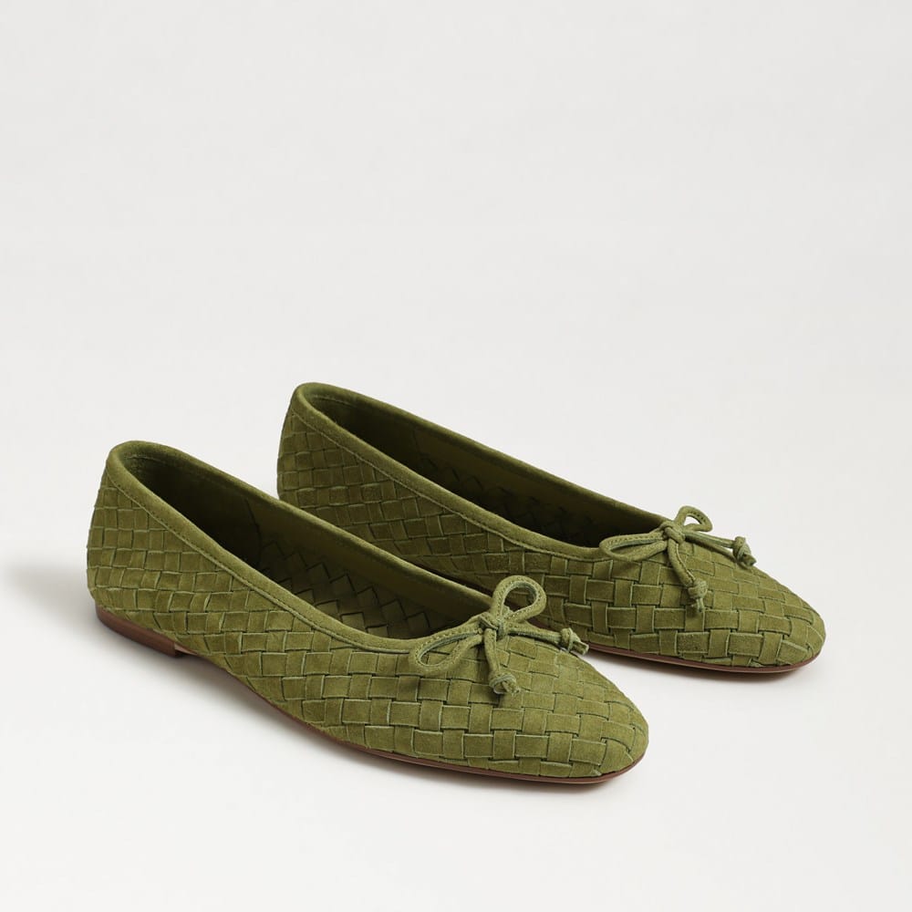 Martini Olive suede