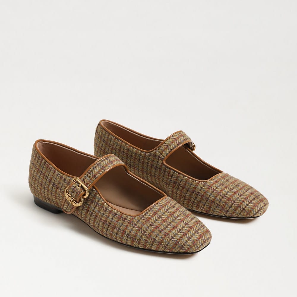 Sam Edelman Michaela Mary Jane Flat Honey