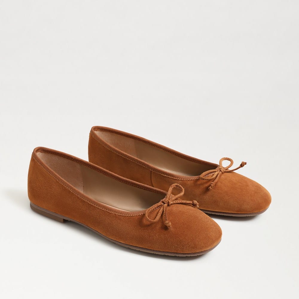 Honey Bourbon suede