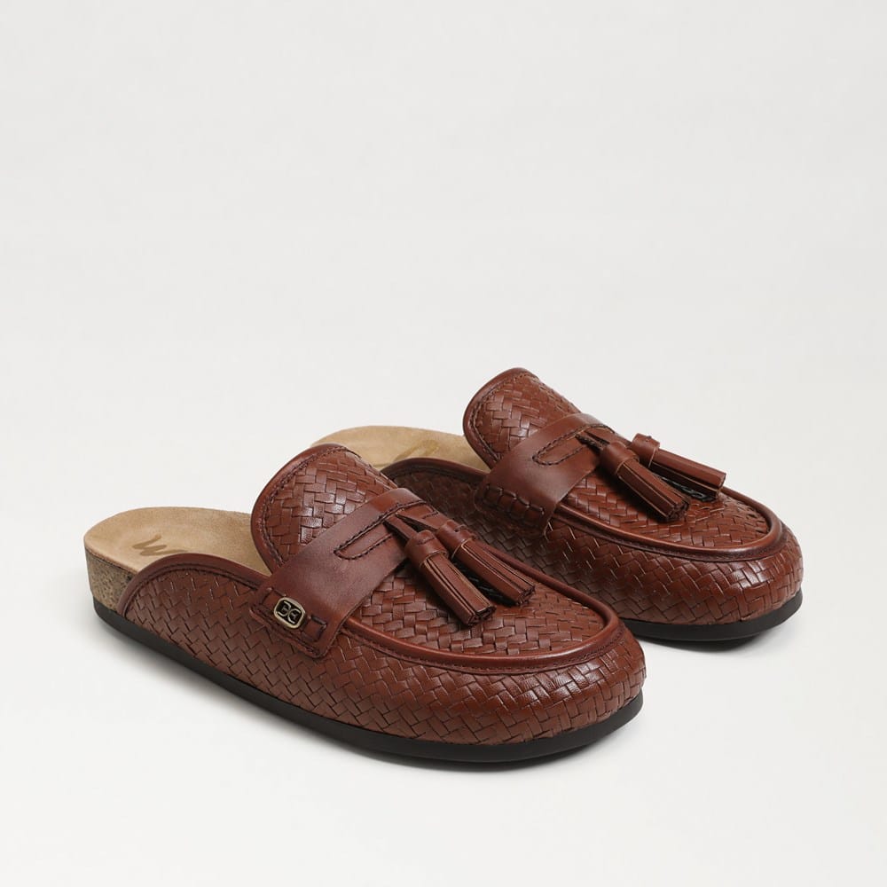 Sam Edelman Astrid Weave Mule Chestnut