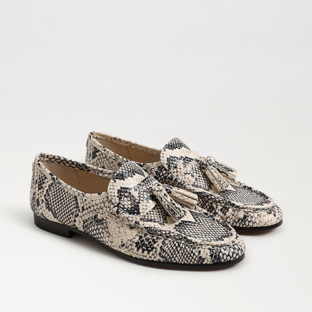 Snake Print leather
