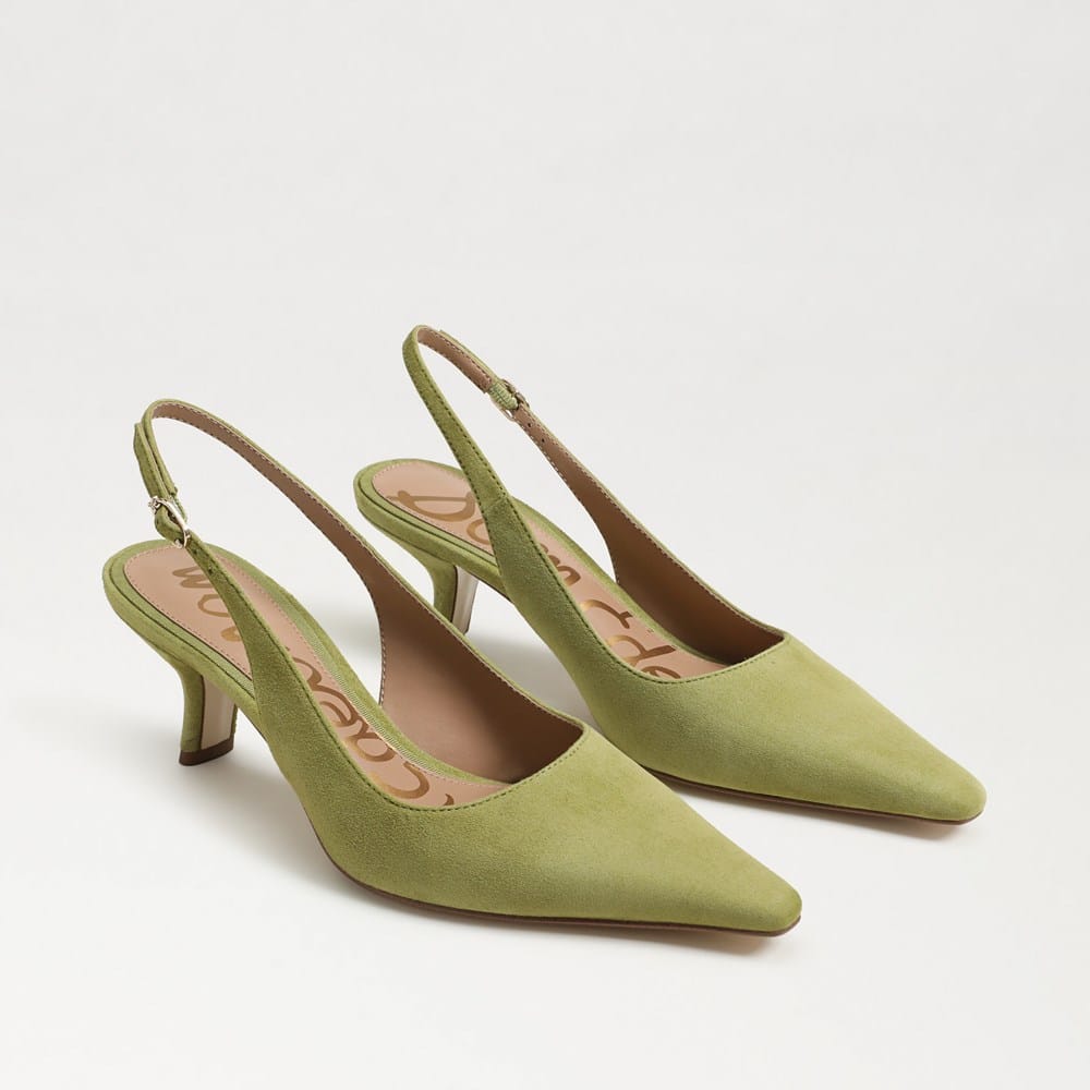 Martini Olive suede
