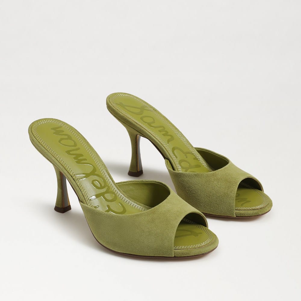 Martini Olive suede