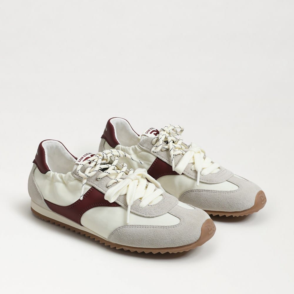 White Multi Nylon/Suede