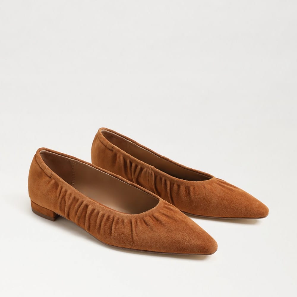 Honey Bourbon suede