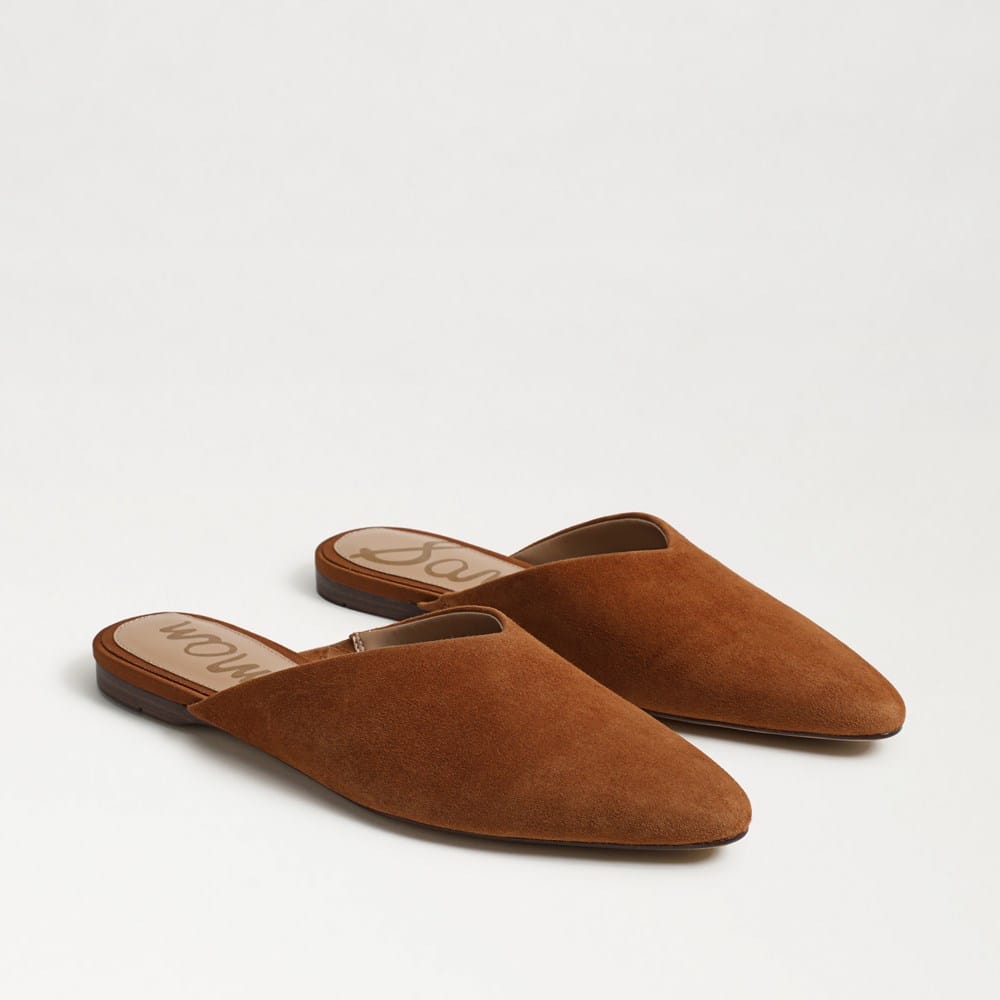 Khai Mule Honey Bourbon Suede