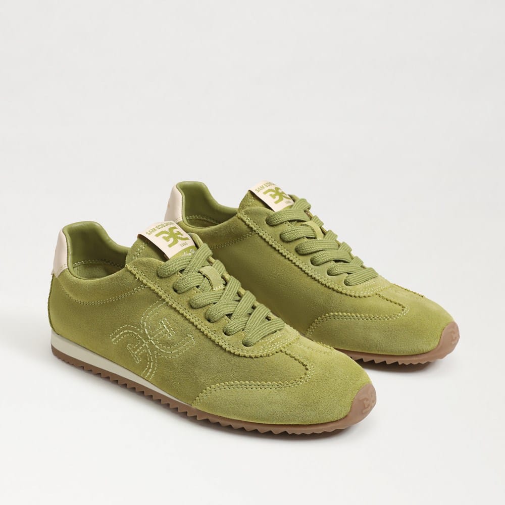 Martini Olive suede