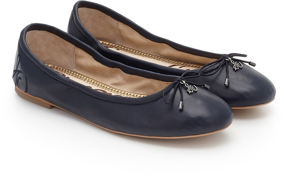 sam edelman navy blue flats