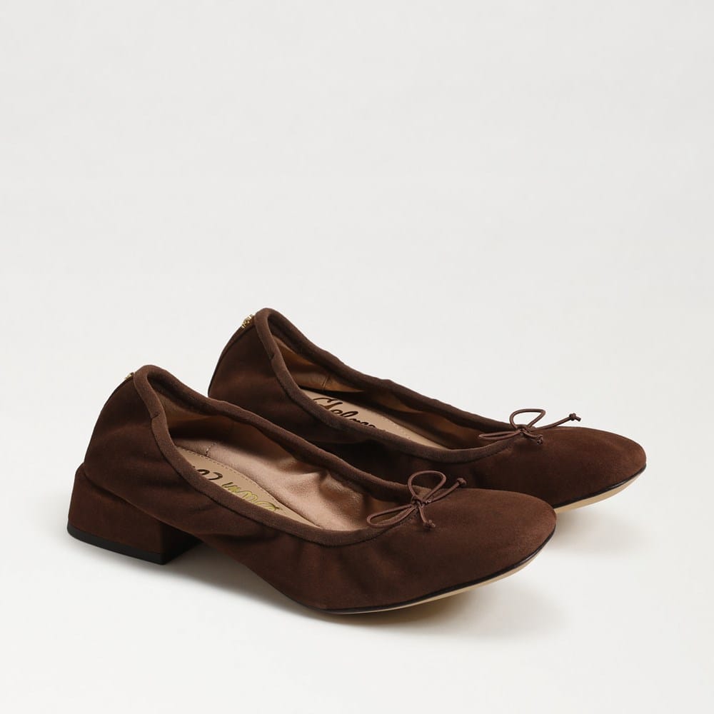 Belle Block Heel Ballet Java