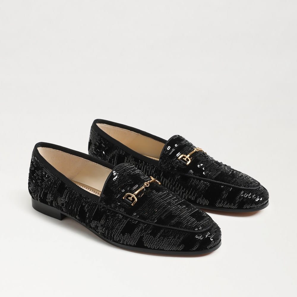 Black Sequin Velvet