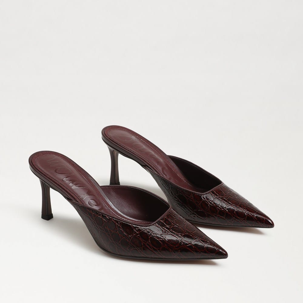 Merlot Croco leather